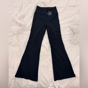 Pixielane Black Flare Legging Bottoms